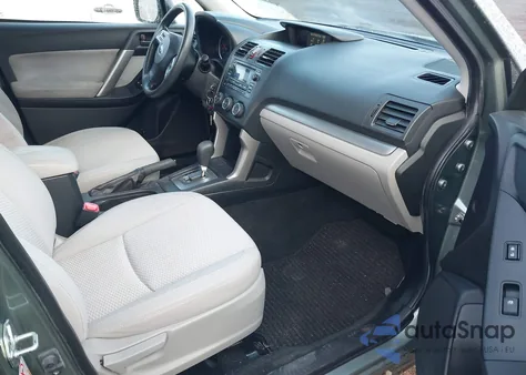 2015 Subaru Forester 2.5I from USA, damaged, VIN JF2SJABC1FH547020